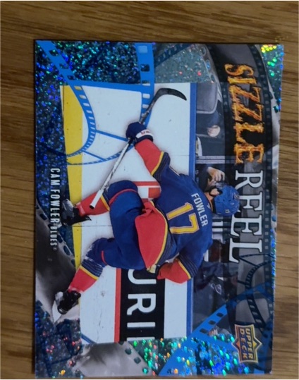 2025-26 Upper Deck Series 1 Sizzle Reel #SR-21 Cam Fowler — front