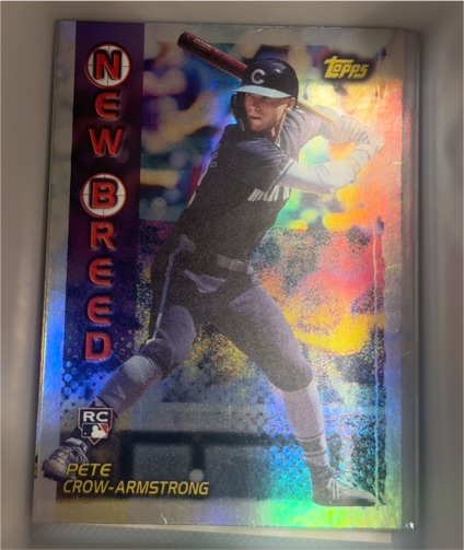 2024 Topps Archives #99NB-9 Pete Crow-Armstrong 1999 New Breed — front