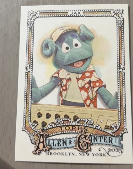 2025 Topps Allen & Ginter #266 Jax — front