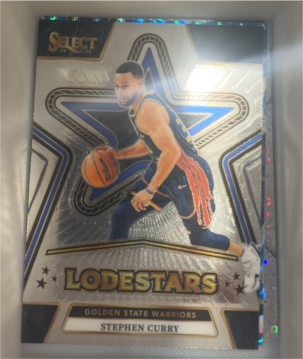 2024-25 Panini Select #14 Stephen Curry Lodestars — front