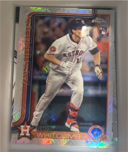 2025 Topps Chrome #251 Shay Whitcomb — front