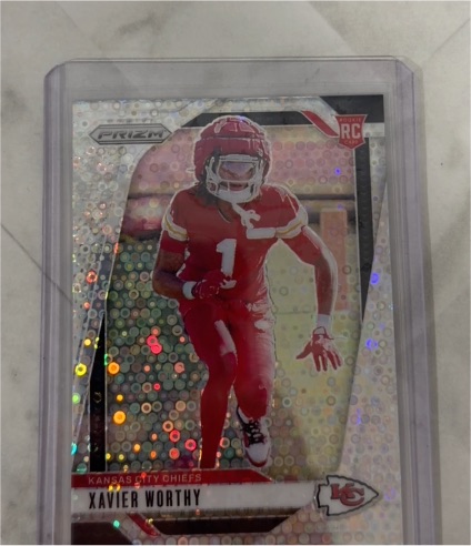 2024 Panini Prizm #399 Xavier Worthy — front