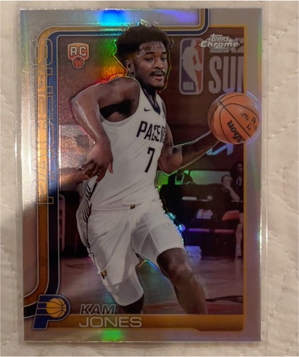 2025-26 Topps Chrome #289 Kam Jones — front