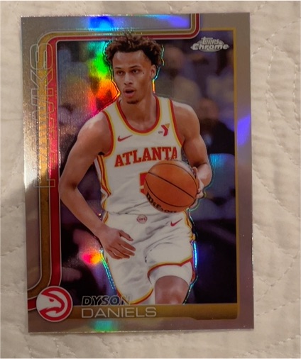 2025-26 Topps Chrome #68 Dyson Daniels — front