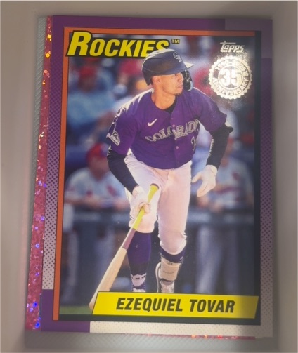 2025 Topps Series 2 #90B2-48 Ezequiel Tovar — front