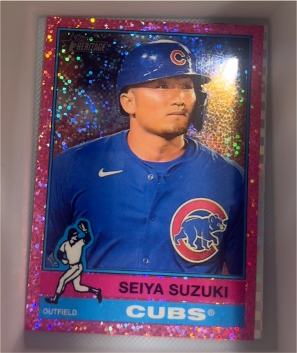2025 Topps Heritage #253 Seiya Suzuki — front