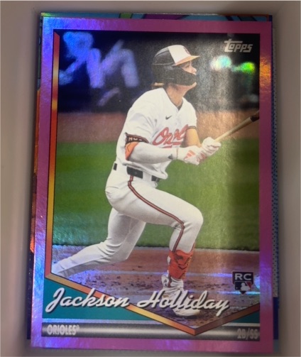 2024 Topps Archives #293 Jackson Holliday — front