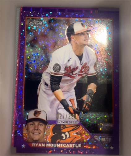 2023 Topps Chrome #149 Ryan Mountcastle — front