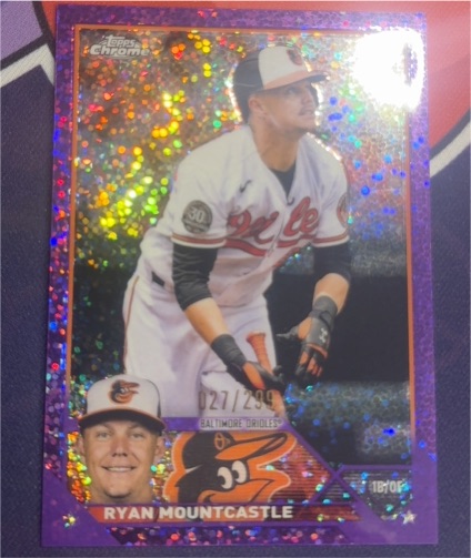 2023 Topps Chrome #027 Ryan Mountcastle — front