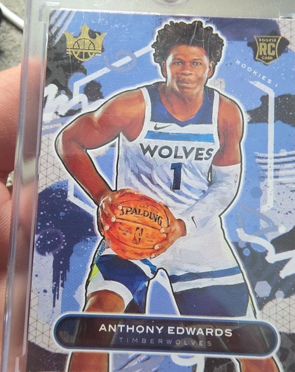2020 Panini Court Kings #70 Anthony Edwards — front