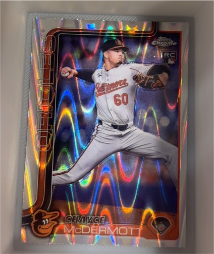 2025 Topps Chrome #266 Chayce McDermott — front
