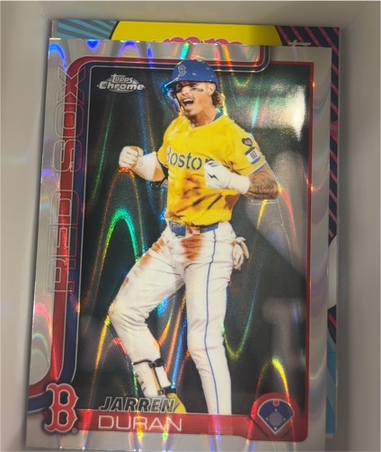2025 Topps Chrome #79 Jarren Duran — front