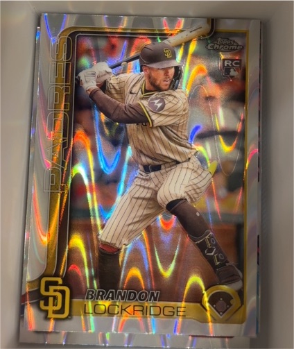2025 Topps Chrome #106 Brandon Lockridge — front