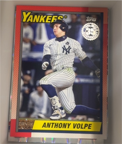 2025 Topps Series 2 #90B2-43 Anthony Volpe — front