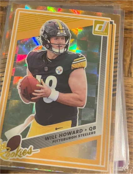 2025 Donruss #10 Will Howard The Rookies — front