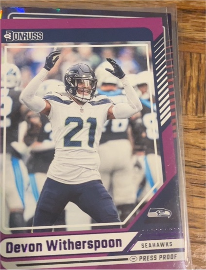 2024 Panini Donruss #144 Devon Witherspoon — front
