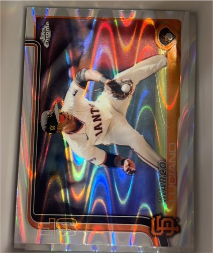 2025 Topps Chrome #191 Marco Luciano — front