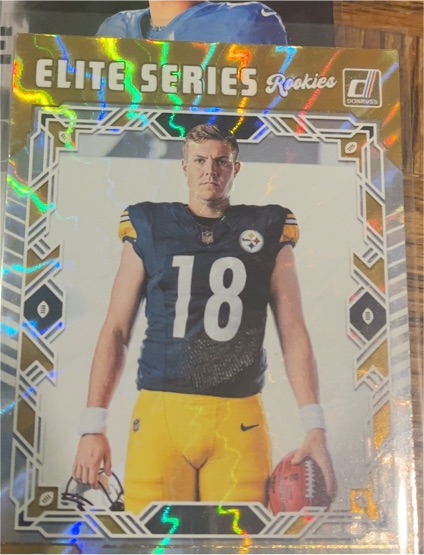 2025 Donruss #ESR-WHD Will Howard Elite Series Rookies — front