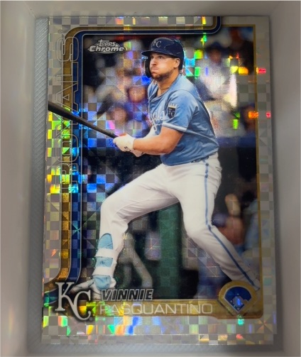 2025 Topps Chrome #165 Vinnie Pasquantino — front