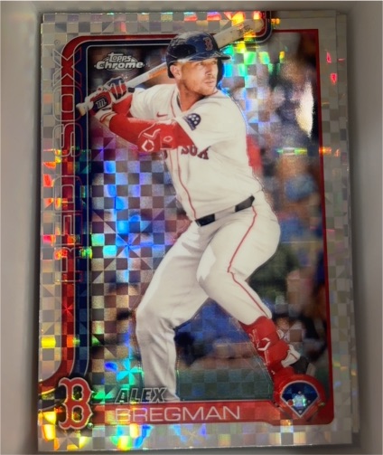2025 Topps Chrome #247 Alex Bregman — front