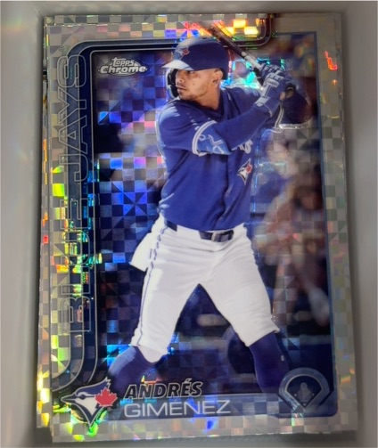 2025 Topps Chrome #70 Andrés Gimenez — front
