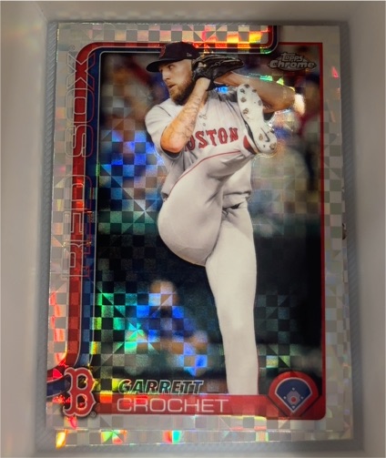 2025 Topps Chrome #264 Garrett Crochet — front