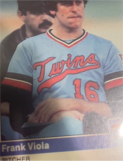 1984 Fleer #575 Frank Viola — front