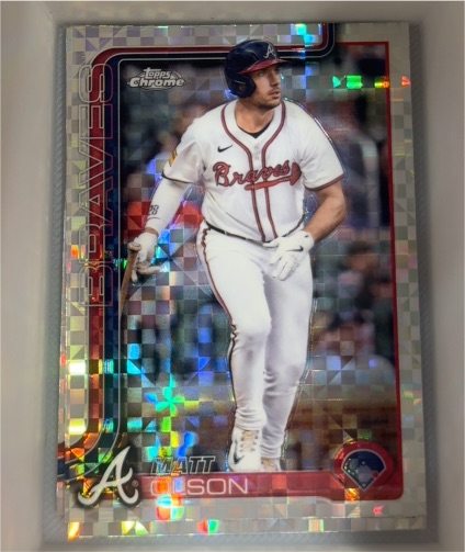 2025 Topps Chrome #193 Matt Olson — front