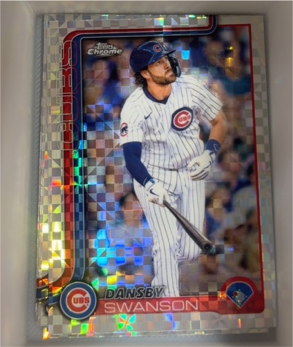 2025 Topps Chrome #215 Dansby Swanson — front