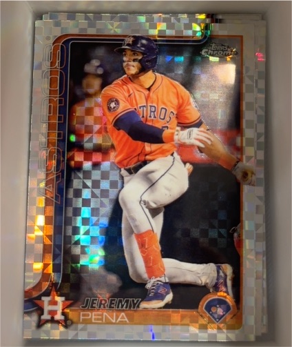 2025 Topps Chrome #239 Jeremy Pena — front