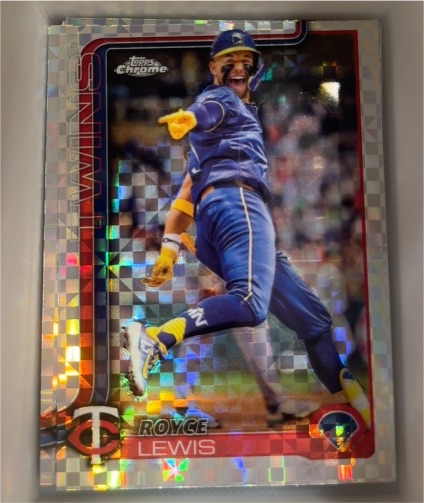 2025 Topps Chrome #254 Royce Lewis — front