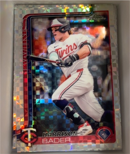 2025 Topps Chrome #62 Harrison Bader — front