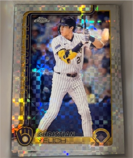 2025 Topps Chrome #89 Christian Yelich — front