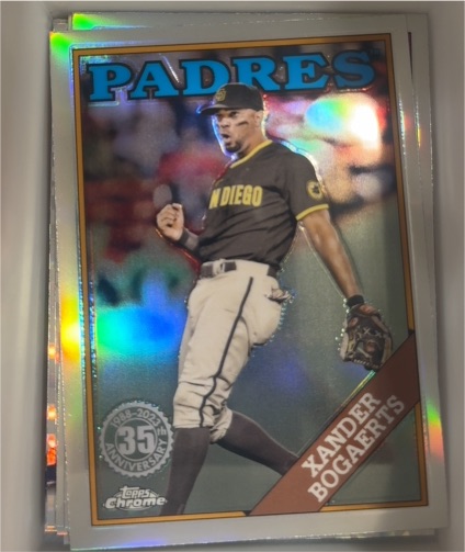 2023 Topps Chrome 1988 Topps #88BC-8 Xander Bogaerts — front