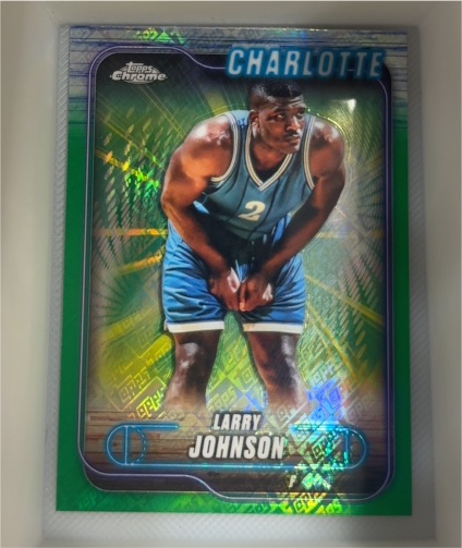 2024-25 Topps Chrome #98 Larry Johnson — front