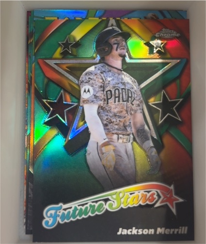 2025 Topps Chrome #FS-3 Jackson Merrill Future Stars — front