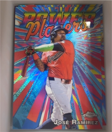 2025 Topps Chrome #PP-14 José Ramírez Power Players — front