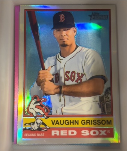 2025 Topps Heritage #331 Vaughn Grissom — front