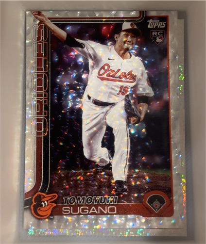 2025 Topps Series 2 #417 Tomoyuki Sugano — front