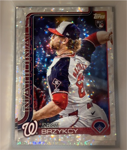 2025 Topps Series 2 #411 Zach Brzykcy — front