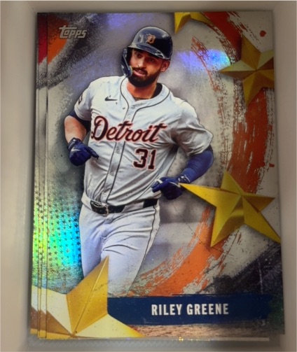 2025 Topps Series 2 Stars of MLB #SMLB-40 Riley Greene — front