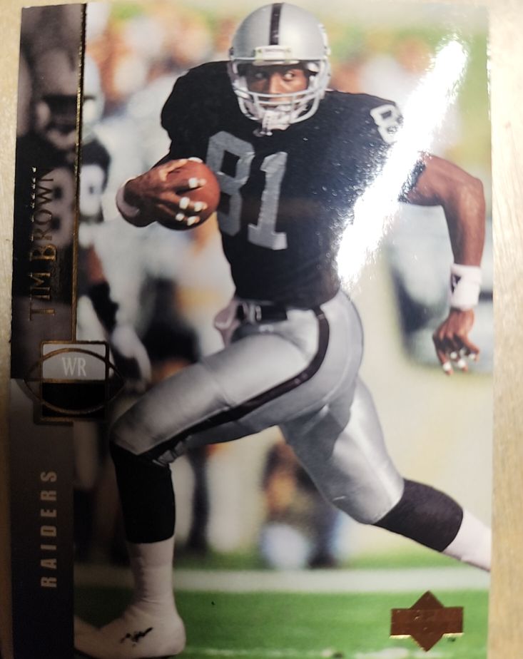 1994 Upper Deck #194 Tim Brown Los Angeles Raiders — front