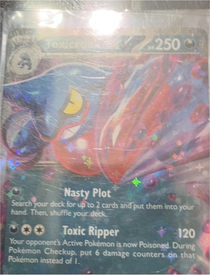 2023 Pokémon TCG Scarlet & Violet Base Set #131 Toxicroak ex — front