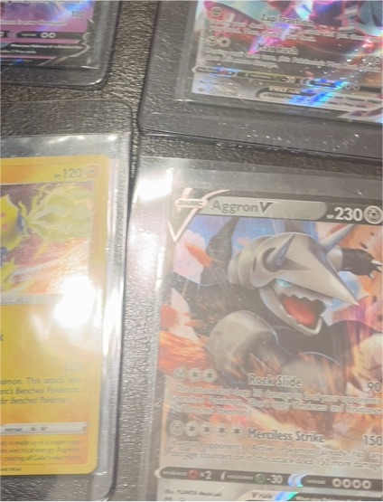 2023 Pokemon TCG SWSH10 #110 Aggron V — front