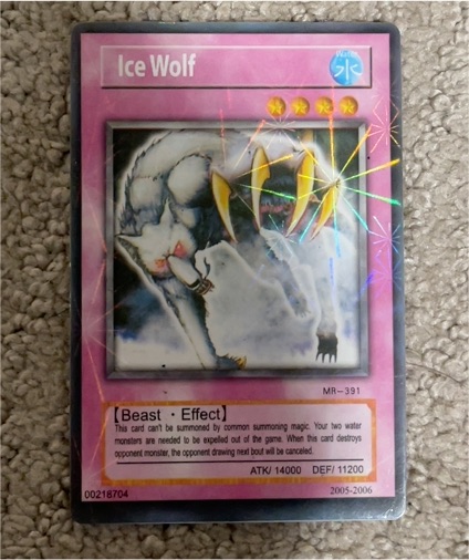 2005 Yu-Gi-Oh! MR-391 Ice Wolf — front