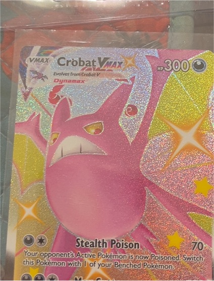2021 Pokémon TCG Crobat VMAX #SWSH099 — front