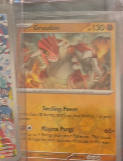 2023 Pokémon SV04: Paradox Rift #093 Groudon — front