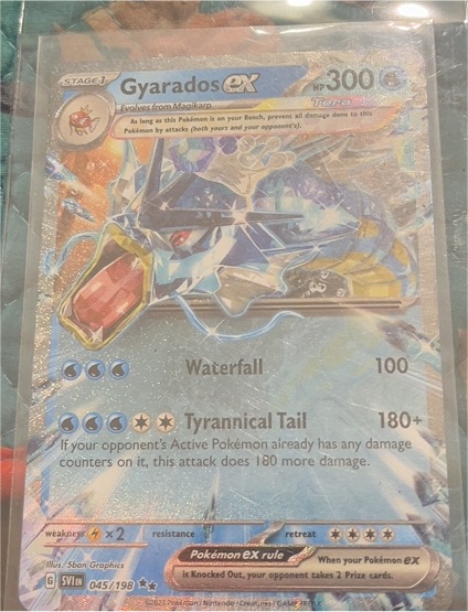 2023 Pokémon Scarlet & Violet #045 Gyarados ex — front