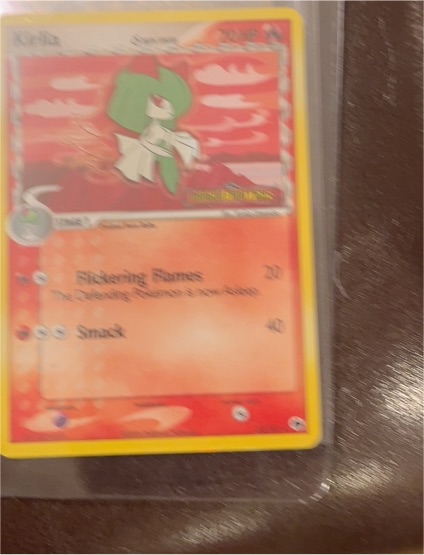 2006 EX Dragon Frontiers #33 Kirlia — front