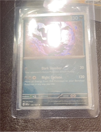 2023 Pokémon TCG SV03: Obsidian Flames #136 Darkrai — front
